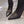 GG 26S Ankle Boots 10.5cm Horsebit Canvas Sand Black Leather Toe Cap 141301