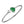 HAPPY HEART MALACHITE BRACELET SILVER DIAMOND