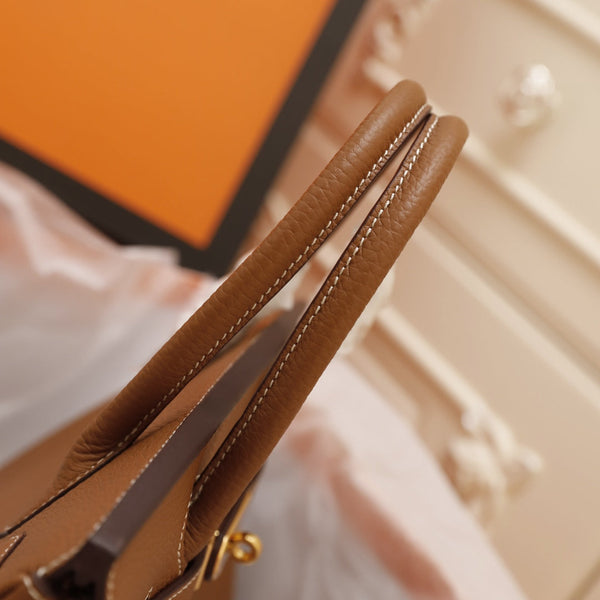 HM BIRKIN BAG 30 BROWN TOGO GOLD HARDWARE
