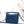 LOE MINI 18 PUZZLE BAG IN NAVY BLUE CALFSKIN