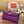 HM Kelly Cut 31cm Purple Swift Leather Ghw