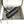 MINI RECTANGLE FLAP BAG 20CM BLACK LAMBSKIN SIILVER HARDWARE