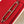HM SAC ROULIS 18 RED TOGO LEATHER