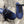 PRA 26S Mule Sneaker Dark Blue Suede Canvas