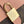 LOCKY BB 21 IN BROWN MONOGRAM CANVAS AND PEACH CALFSKIN GOLD BUCKLE