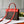 LOCKY BB 21 IN BROWN MONOGRAM CANVAS AND RED CALFSKIN GOLD BUCKLE