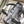 LADY 24 HANDBAG EMBOSSED DIAMOND IN GREY CALFSKIN