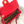 MINI RECTANGLE CLASSIC FLAP BAG 20CM RED LAMBSKIN GOLD HARDWARE