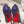 CL Kate Strass Degrade Pumps 100mm Suede Blue