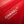 MINI RECTANGLE FLAP BAG 20CM RED LAMBSKIN SILVER HARDWARE