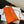 kelly to go wallet 20.5 orange epsom silver hardware
