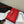 kelly to go wallet 20.5 red epsom silver hardware