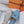 HM Oz Mule Blue Cowhide 348087