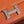 HM CONSTANCE BAGS 19 ORANGE EPSOM SILVER HARDWARE