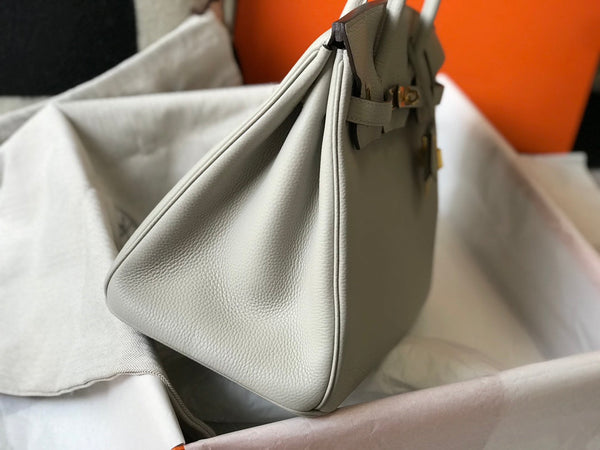 HM BIRKIN 35CM BAG CREAM TOGO GOLD HARDWARE