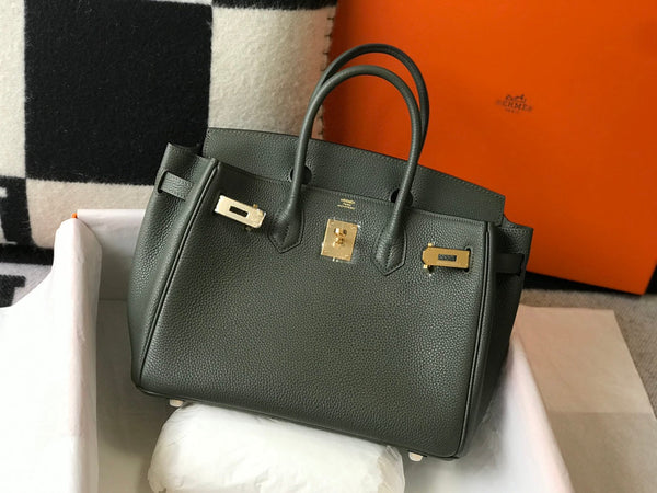 HM BIRKIN 35CM PINE TOGO LEATHER GOLD HARDWARE