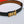 collier de chien belt 24mm black epsom gold buckle