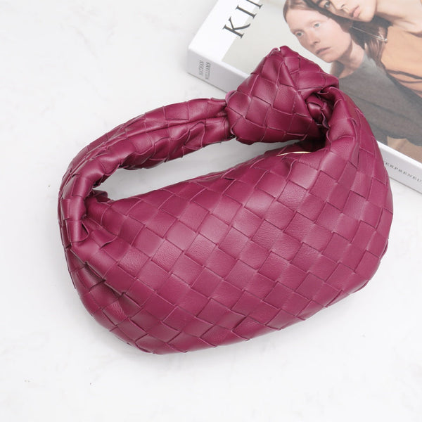 mini jodie 28 burgundy lambskin