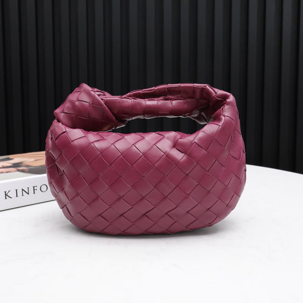 mini jodie 28 burgundy lambskin