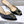 Manolo Buckle Mules 7cm Black Silk 208022