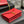 CASSANDRA 22 CHAIN BAG RED CALFSKIN
