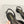CC 25C 2CM Slingback Flats Black White Fabric 213237
