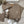 Moncler Hat Scarf Gloves Set Brown Knit Fur 475097
