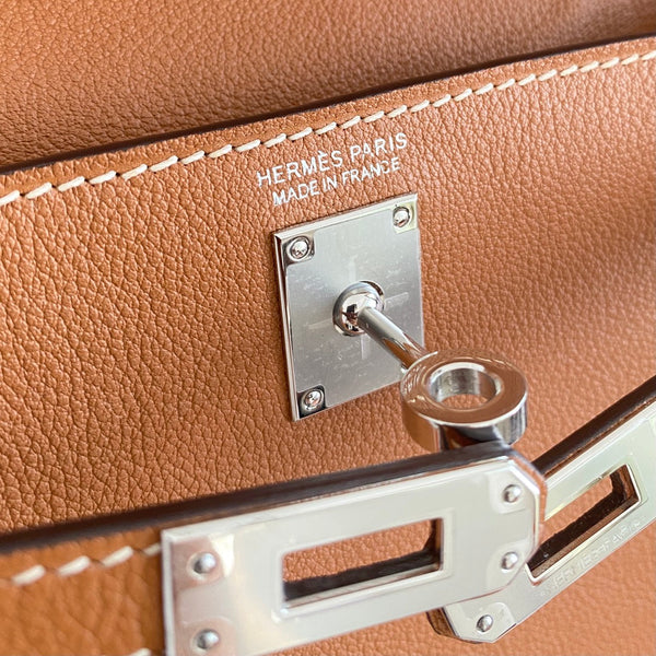 Kelly Danse II 22cm Tan Evercolor Leather Shw