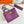 Kelly Danse II 22cm Purple Evercolor Leather Ghw