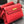 MAHATTAN IN BOX 29 RED CALFSKIN GOLD HARDWARE