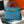 HM KELLY 32CM BAG IN CERULEAN TOGO GOLD HARDWARE