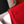 HM KELLY 25CM RED TOGO GOLD HARDWARE