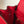 HM KELLY 32CM BAG IN RED TOGO GOLD HARDWARE