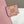BAGUETTE WITH FF MOTIF 27 IN LIGHT PINK SOFT LAMBSKIN GOLD HARDWARE