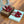 Summer Charms Sandals Mule Maroon Crocodile Pattern Pink Lambskin