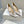 Manolo Wheat Ear Rhinestone High Heels Pumps Grey Silk Fabric 327447