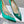 Manolo Women's Nadira Pumps 70 Green Satin