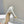 Manolo Buckle Mules 7cm White Silk 208019