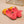 santorini sandal yellow pink epsom leather
