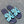 HM IZMIR SANDAL INDIGO AND SKY CALFSKIN WITH ICON