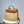 Herbag 31 Toile Beige Canvas Gold Cowhide Leather