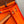 Herbag 31 Toile Orange Canvas Gold Cowhide Leather