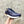 HM EMBOSSED ICON SNEAKER NAVY CALFSKIN