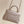 CC Coco Hanle Small 23cm Light Beige Grained Calfskin Gold Hardware