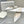 Manolo Flats Mules Diamond Buckle White Silk Satin 327486