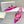 Manolo Flats Mules Crystal Dark Pink Silk Satin 327469