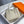 HM GARDEN PARTY 31 WHITE CALFSKIN