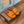 Quare Toe Sprightly Charms Mule Orange Marron Calfskin