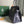 HARDY PM BAG 40 IN NAVY BLUE GOYARDINE CANVAS AND BLACK TAURILLON LEATHER TRIM