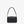 FENDI FENDACE BROOCH MINI 20 BAGUETTE BAG IN BLACK CALFSKIN